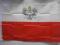 FLAGA POLSKA FLAGI POLSKI Z ORŁEM 90x60 WARSZAWA