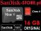 SanDisk microSDHC 16GB CLass4 z adapterem SD