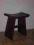 Stylowy TABORET siedzisko stołek drewno GAPIMEBEL