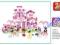 kocki 306 elem. dla  dziewczynki domek girls