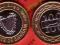BAHRAJN /KM-20/ 100 FILS 1995 r. Herb Bimetal