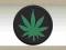 NASZYWKA do przyprasowania MARIHUANA GANDZIA
