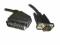 Kabel EURO SCART -> VGA D-SUB OFC RGB VIVANCO