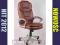 HIT KRZESŁO FOTEL BIUROWY BRĄZOWY  MARKO TANIO