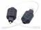 Adapto OPTYCZNY wtyk TOSLINK/gniazdo JACK 3,5mm