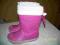 śliczne kalosze roz 24 wkł 16,5 stan bdb-