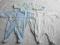 3 szt Pajacyki piżama na 0-3m/62 cm St.Bernard