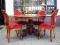 UROCZY KOMPLET STÓŁ Z KRZESŁAMI.