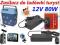 Zasilacz sieciowy lodówki turystycznej GPS 12V 80W