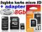 Karta GOODRAM microSD SDHC 8Gb + adapter telefon