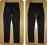 MZ# Super wygodne spodnie rurki 146 czarny grafit