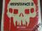 Resistance 3 naklejka na Sony PS3 nowa