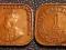 STRAITS SETTLEMENTS 1 CENT 1920r GEORGE V / 187 C