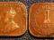 STRAITS SETTLEMENTS 1 CENT 1920r GEORGE V / 190 C