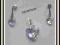 PROMOCJA SREBRO- KOMPLET SWAROVSKI CRYSTAL AB