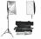 H70 STUDIO FOTO LAMPY FOTOGRAFICZNE SOFTBOX ZESTAW