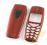 *OBUDOWA Nokia 3510 3510i czerwona przód/tył