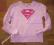 H&M BLUZA SUPERGIRL PINK 8-9 L / 134 BROKAT