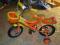 Rower,rowerek 12" pompowane koła