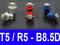 LED T5 R5 B8.5d  - SMD  zegary NAJTANIEJ