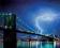 Nowy Jork - Brooklyn Bridge - plakat 40x50 cm