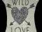 FIRMOWA tunika serce w panterkę ...wild love... L