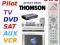 6w1 Uniwersaln Pilot THOMSON RCT615 TV SAT DVD AUX