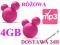 Odtwarzacz Mp3 4gb Myszka Miki PLAYER PINK różowa