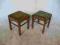 2 Taborety tapicerowane nr 120