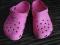 CROCS _SANDAŁY KLAPKI-10/11 RÓŻ