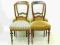Krzesla 4szt. XIXw.