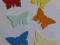 SAM SCRAPKI MOTYLE 1,5CM 150szt. MOTYLKI KARTKI