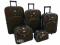 WALIZKI KOMPLET 3w1 + 2 KUFERKI WALIZKA PODRÓŻNA