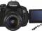 APARAT CANON EOS650D EF18-55ISII FULL HD 18MP 9-AF