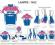 SANTINI extra spodnie team LAMPRE oryginał W-wa