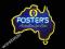 PUB BAR BEER PIWO szklanka FOSTER'S Australia 30cl
