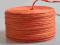 Drut papierowy 2m POMARAŃCZOWY