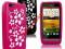 Etui FLORA HTC One V + FOLIA * 2kolory