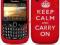 Etui KEEP CALM Blackberry Curve 8520 + FOLIA