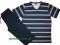 COOL COMICS MĘSKA PIŻAMA W PASKI r XL granatowa
