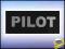 PILOT - odblaskowa naszywka - odblask - napis
