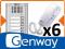 DOMOFON 6 RODZINNY GENWAY KOMPLET 6-RODZINNY