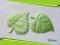 NOWOŚĆ!!! Listki WZ-23 seledynow zieleń piękne
