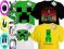 MINECRAFT Koszulka XL World Of Miners Klocek Gra