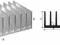 BLACHA---RADIATOR ALUMINIOWY  12,5 cm   5 mm gr