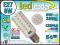 E27 ŻARÓWKA 54LED 5050SMD CIEPŁA 720lm 8W=80W K64