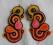 AUTORSKIE SUTASZ kolczyki LUISA soutache