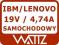 IBM / LENOVO - SAMOCHODOWY - 19V 4,74A - FV - USB
