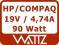 HP / COMPAQ - FIRMOWY - 19V 4,74A - nx9005 - FV