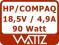 HP / COMPAQ - FIRMOWY ZASILACZ - 18,5V 4,9A - FV